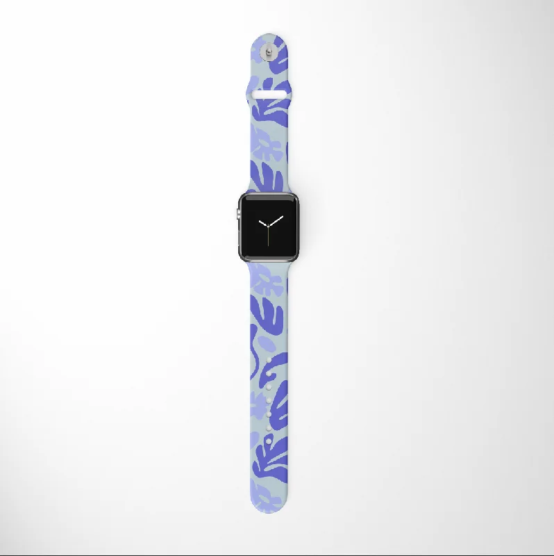 Blue Riviera Apple Watch Strap