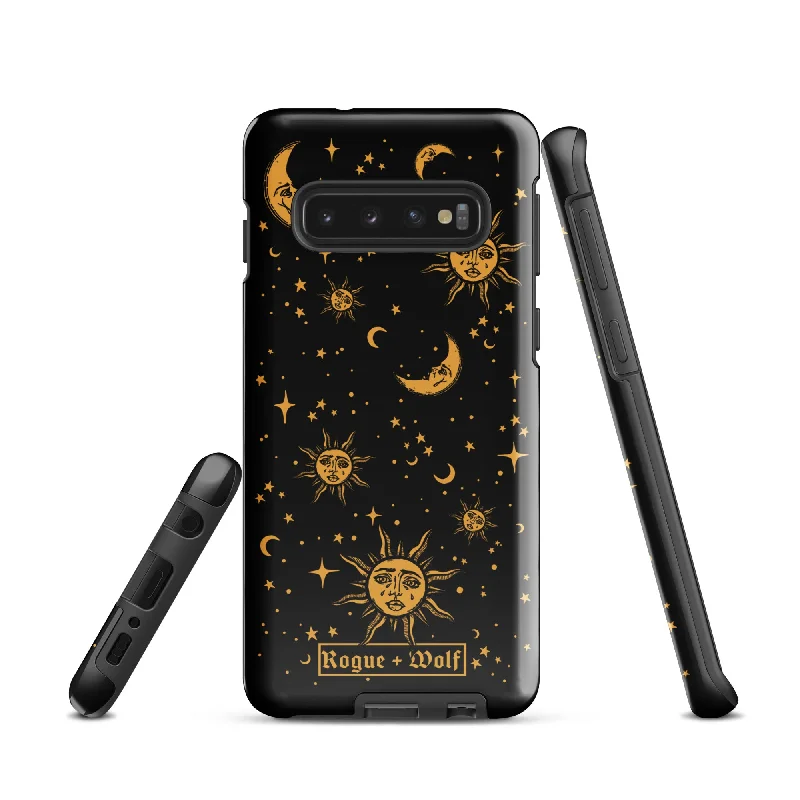 Celestial Tough Phone Case for Samsung - Witchy Goth Anti-Scratch Shockproof Phone Accessories Cool gifts