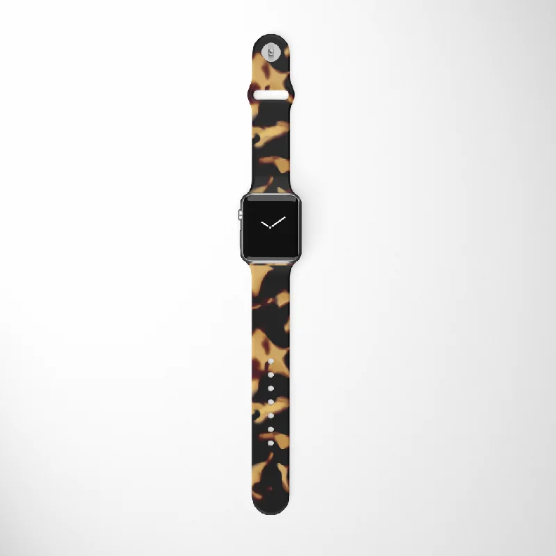 Chic Tortoiseshell Apple Watch Strap