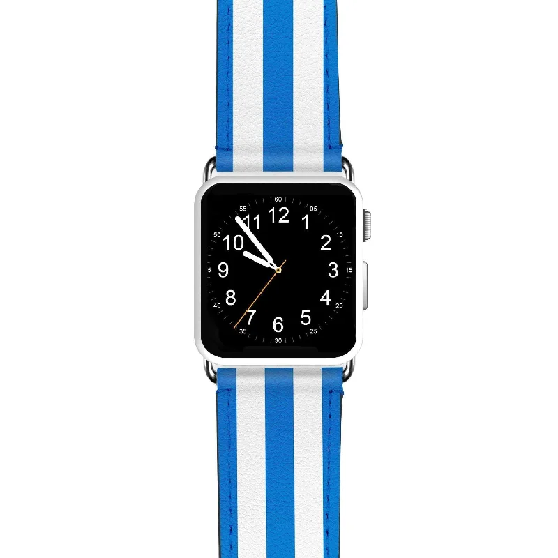 Classic Stripe Blue APPLE WATCH 手錶帶