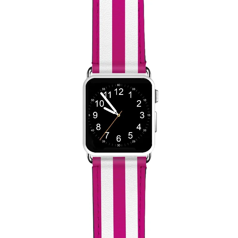 Classic Stripe Pink APPLE WATCH 手錶帶