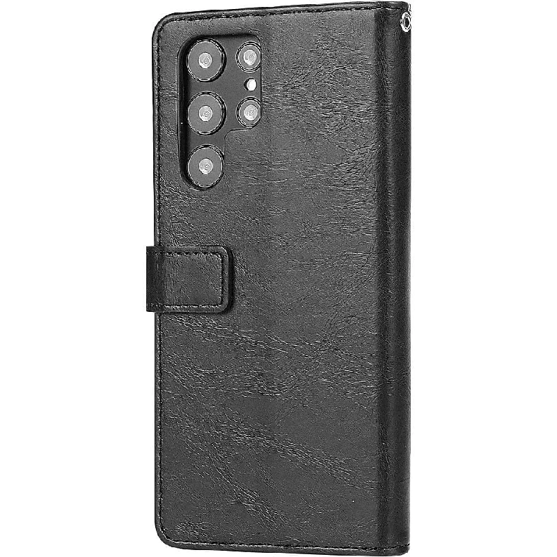 Indy Series Genuine Leather Wallet Case - Samsung Galaxy S23 Ultra