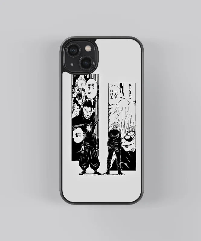 Geto Gojo Duo Anime Glass Phone Case