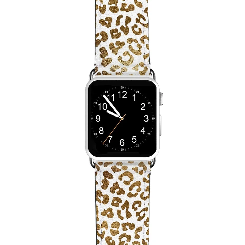 Golden Leopard APPLE WATCH 手錶帶