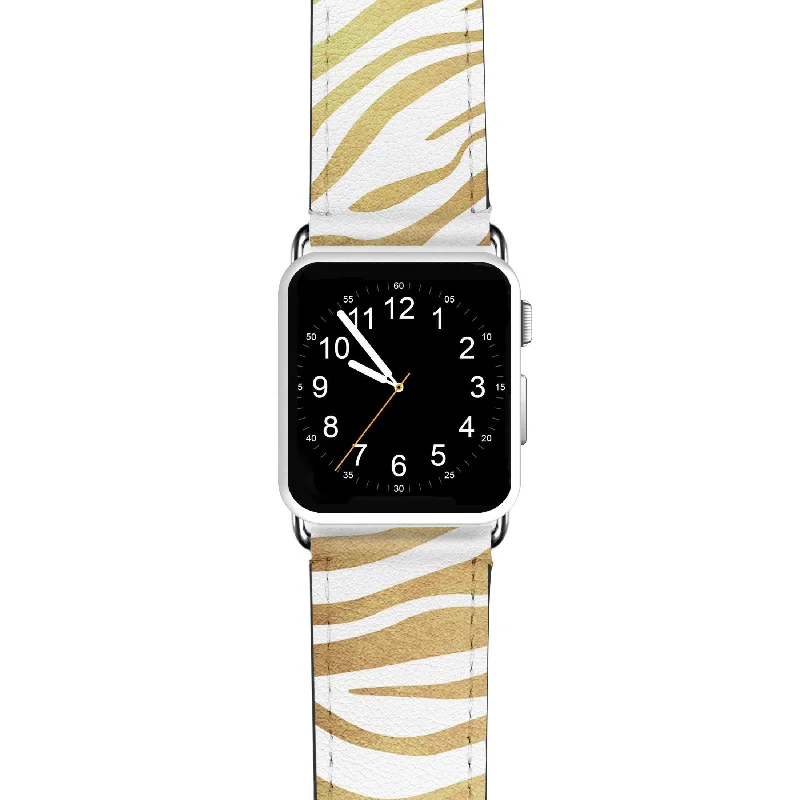 Golden Zebra APPLE WATCH 手錶帶