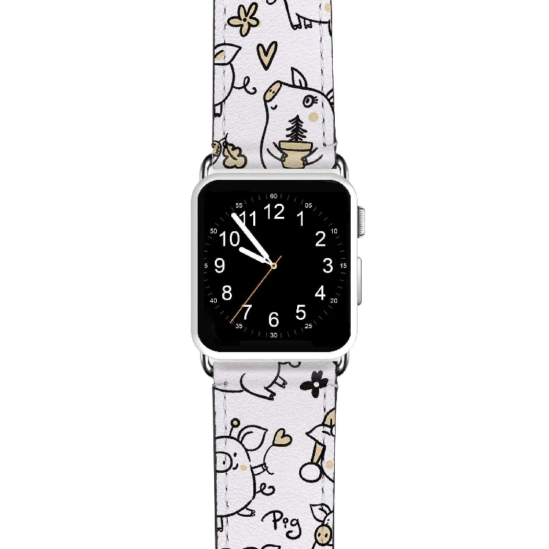 Lovely Piggy APPLE WATCH 手錶帶