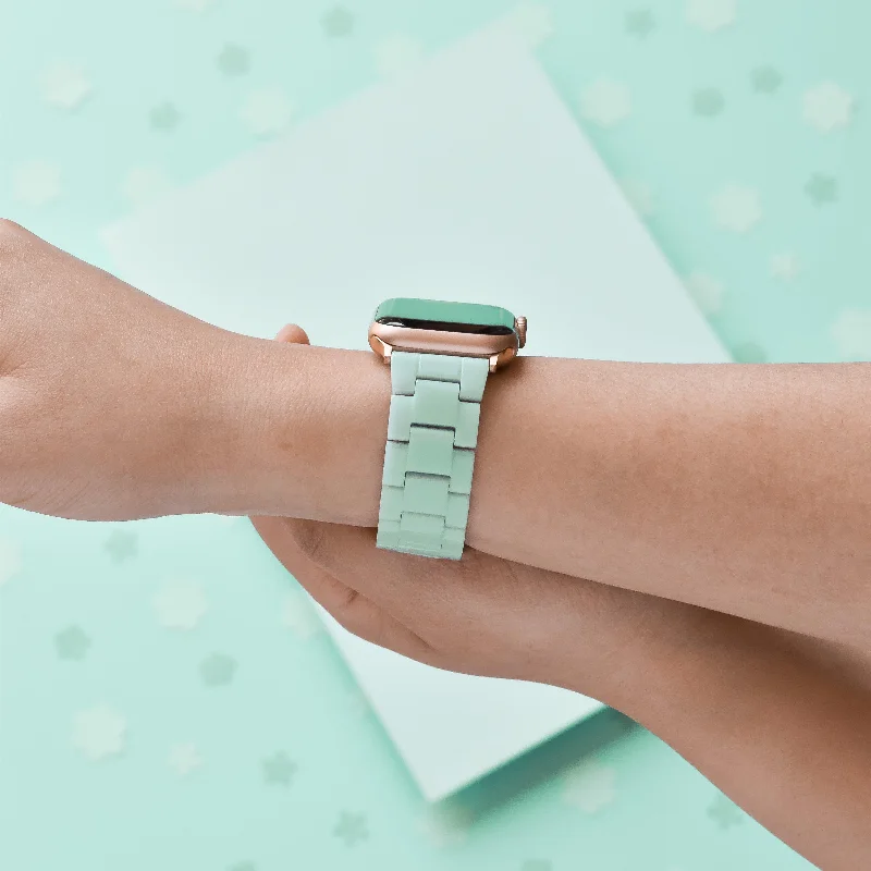 Luxe Pastel Mint Apple Watch Strap