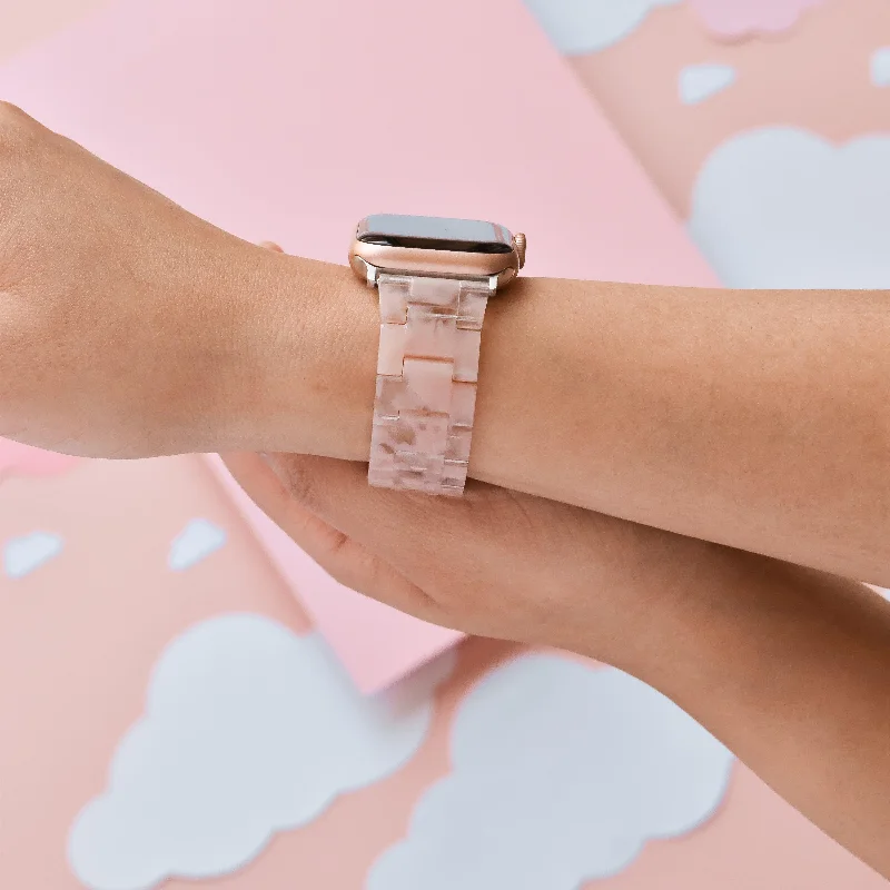 Luxe Pink Clouds Apple Watch Strap