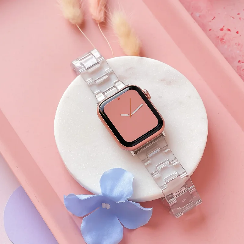 Luxe Transparent Apple Watch Strap