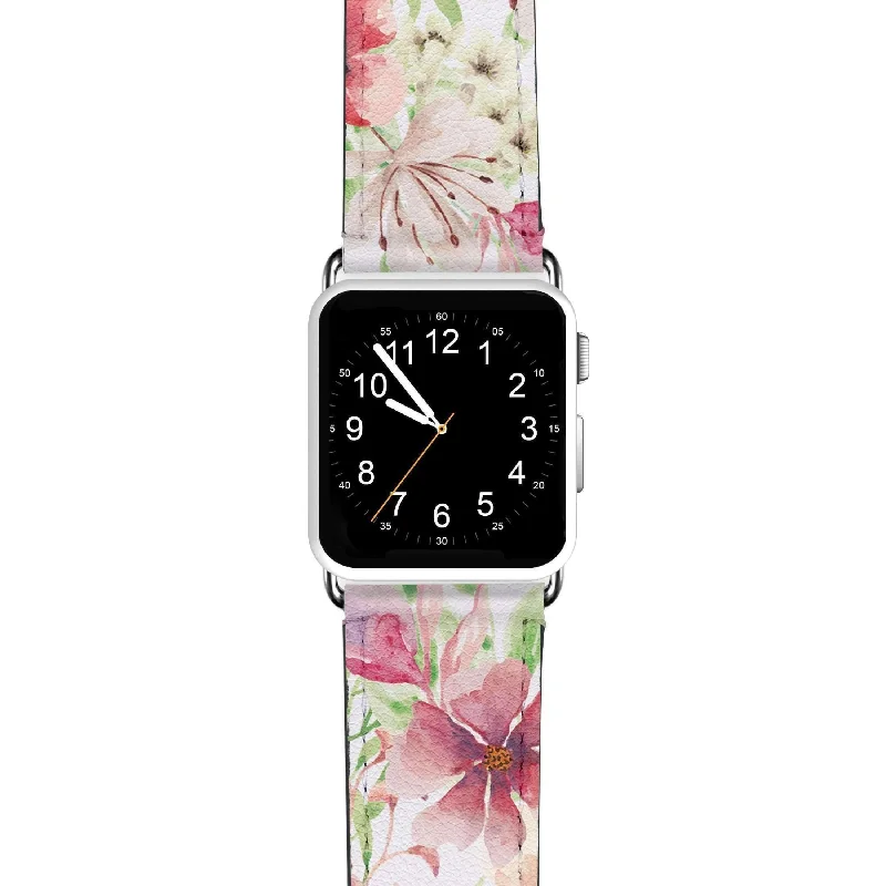 Monogram & Floral APPLE WATCH 手錶帶