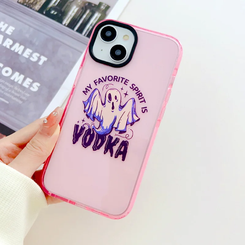 My Favourite Spirit Is Vodka Designer Impact Proof Case for iPhone