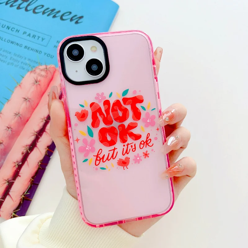 Not OK Designer Impact Proof Case for iPhone