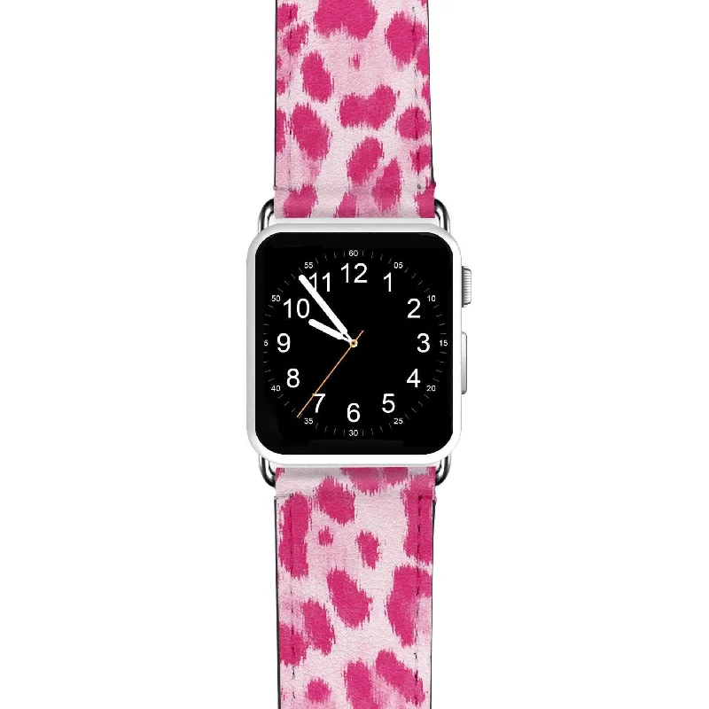 Pink Leopard APPLE WATCH 手錶帶