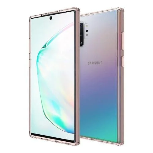 SaharaCase - Crystal Clear Case - Samsung Galaxy Note 10 Plus (2019) - Clear Rose Gold