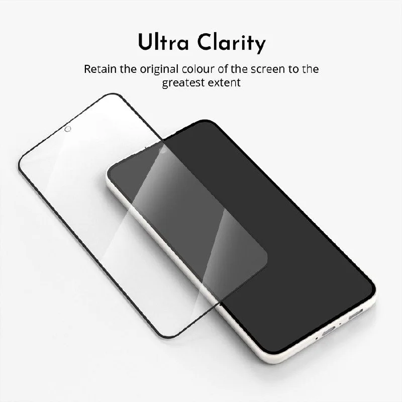 Samsung Full Coverage Tempered Glass Screen Protector with Installation Tool