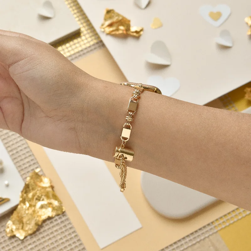 Simple Gold Bracelet Apple Watch Strap