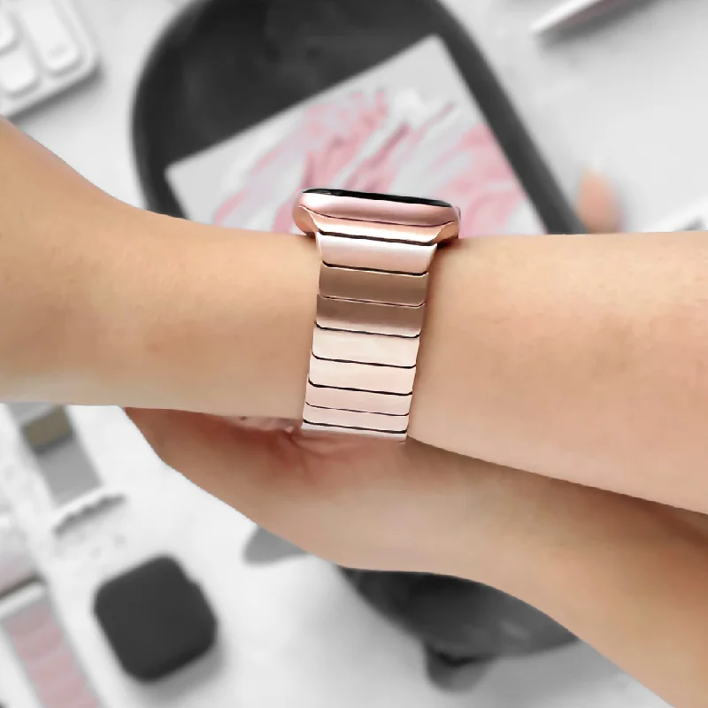 Slinky Apple Watch Strap - Rose Gold