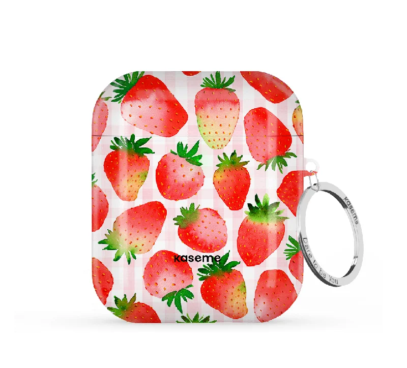 Strawberry Fields by Pooja Umrani AirPods Case