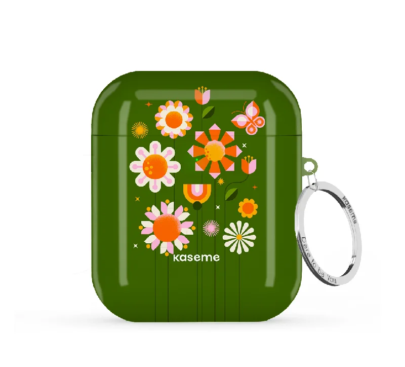 Summer Garden Green by Jessica Miller AirPods Case