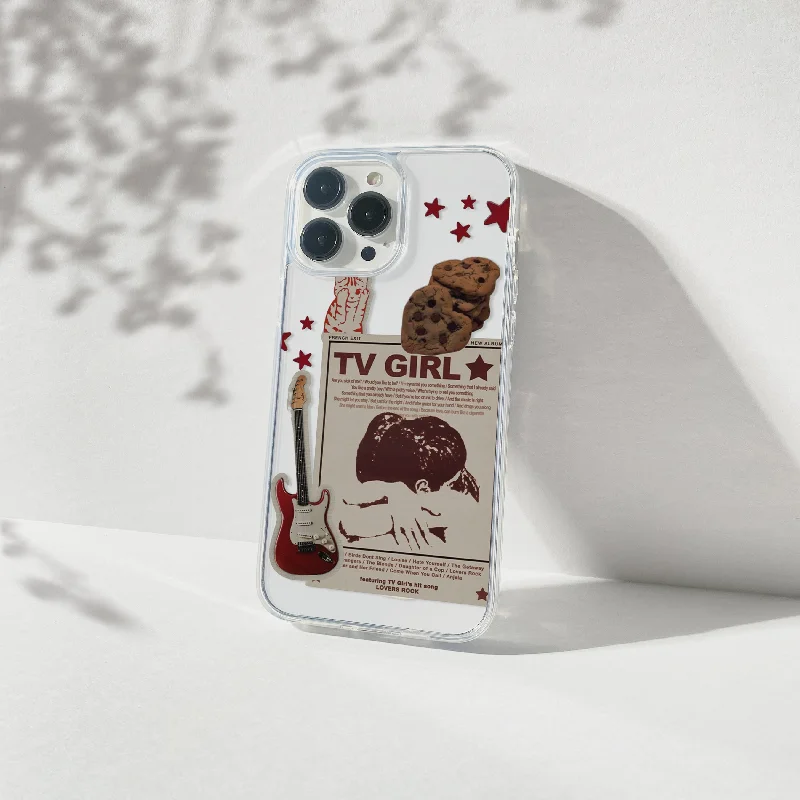 TV Girl Aesthetic Silicone Clear Case