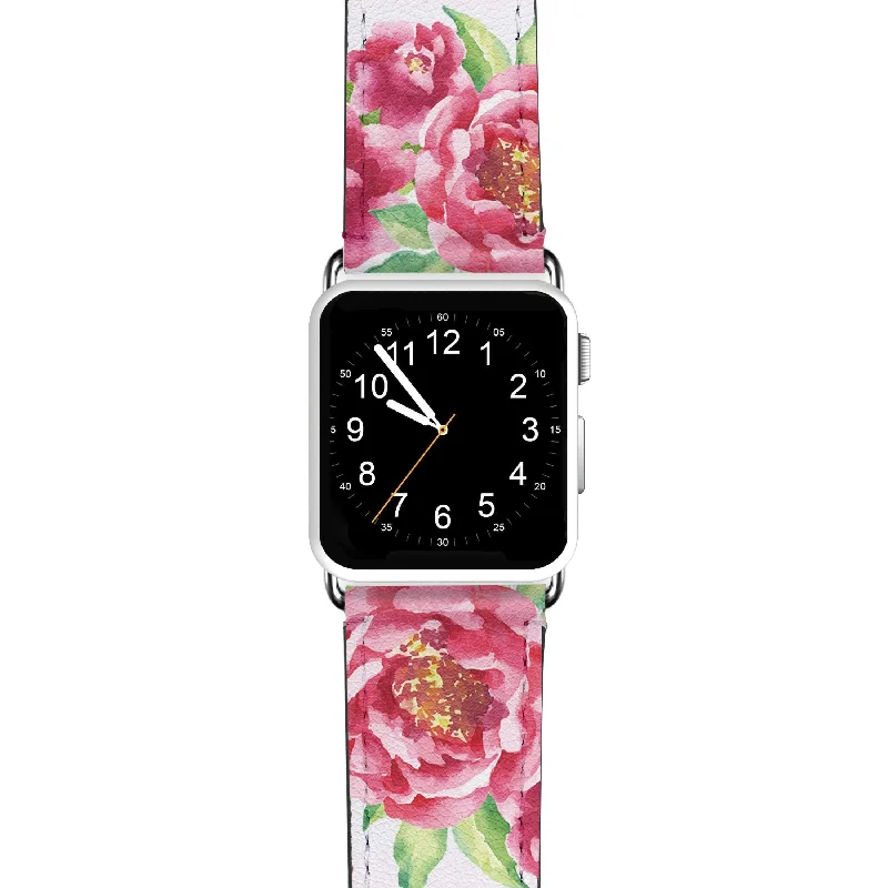 Watercolor Rose APPLE WATCH 手錶帶