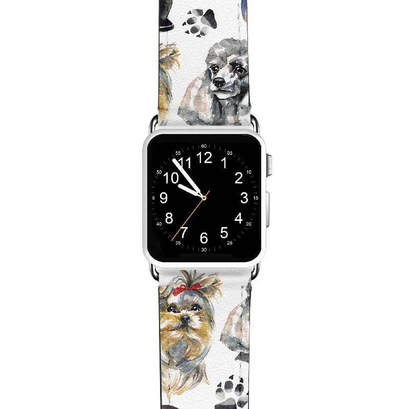 Yorkshire Terrier and Poodle APPLE WATCH 手錶帶