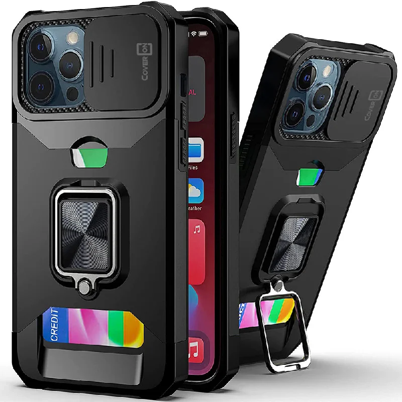 Apple iPhone 13 Pro Max Case with Phone Camera Cover - Card Series