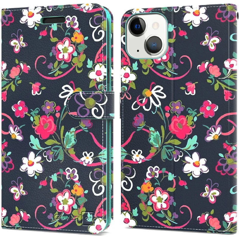 Navy Floral / Case Only