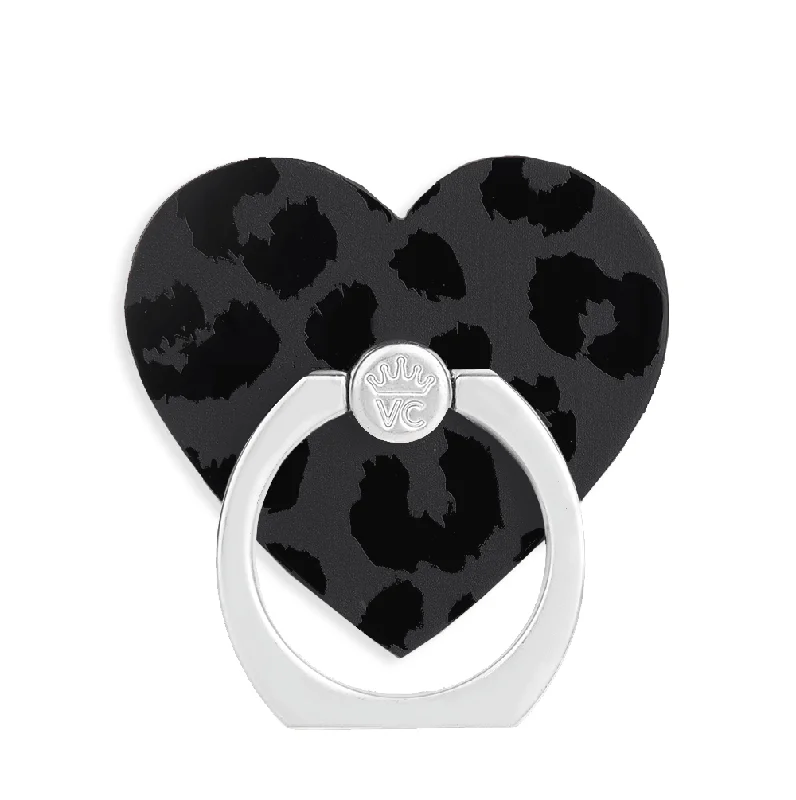 Black Leopard Phone Ring