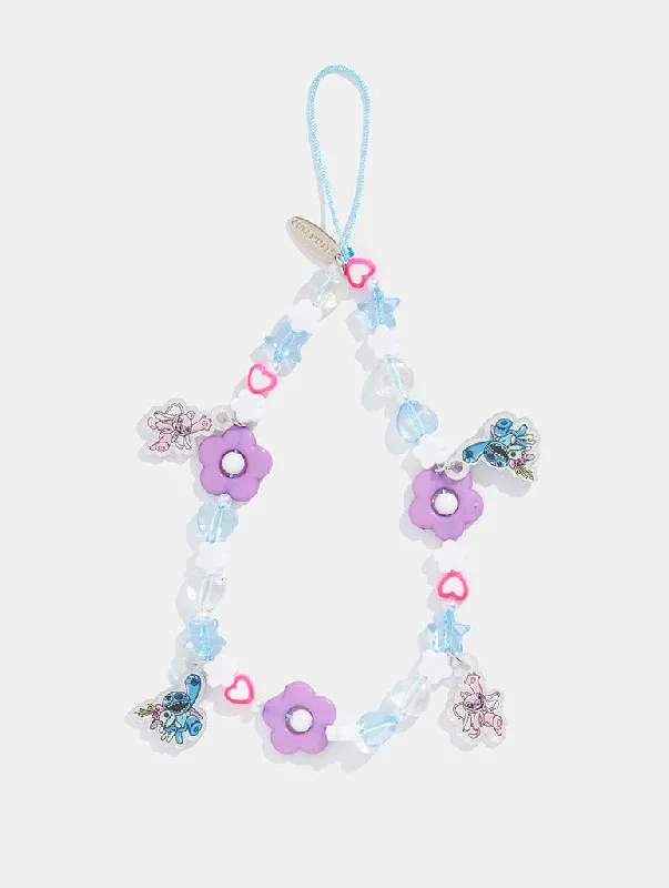 Disney Kawaii Stitch Beaded Phone Strap