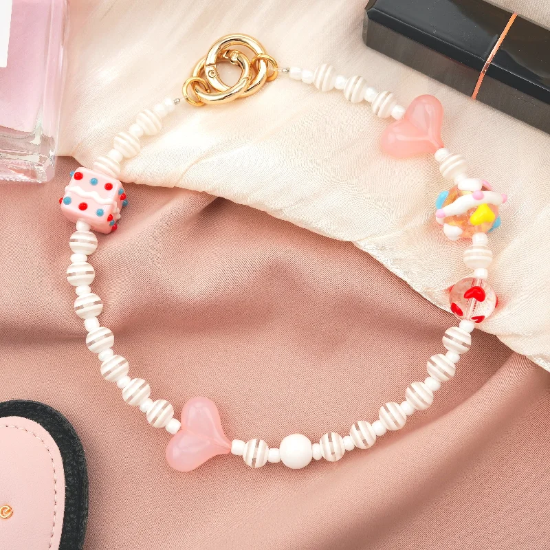 Free Valentine's Day Limited-Love Phone Case Wrist Strap