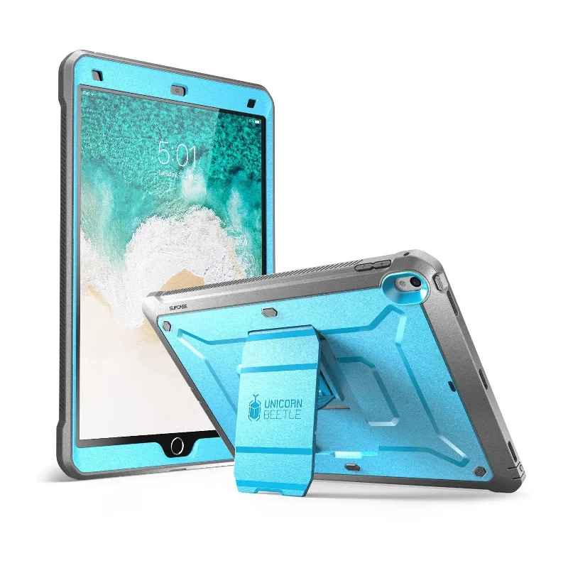 iPad Air 10.5 inch (2019) Unicorn Beetle Pro Rugged Case with Screen Protector-Blue