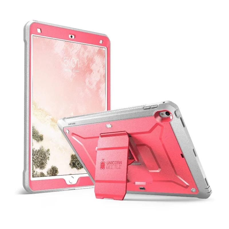 iPad Air 10.5 inch (2019) Unicorn Beetle Pro Rugged Case with Screen Protector-Pink