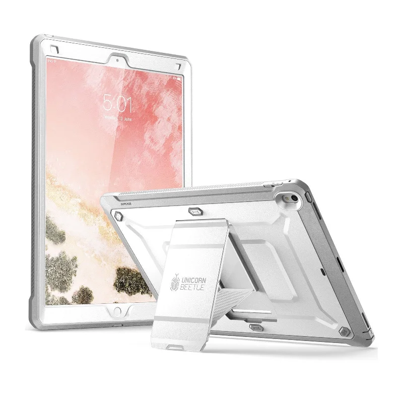 iPad Air 10.5 inch (2019) Unicorn Beetle Pro Rugged Case with Screen Protector-White