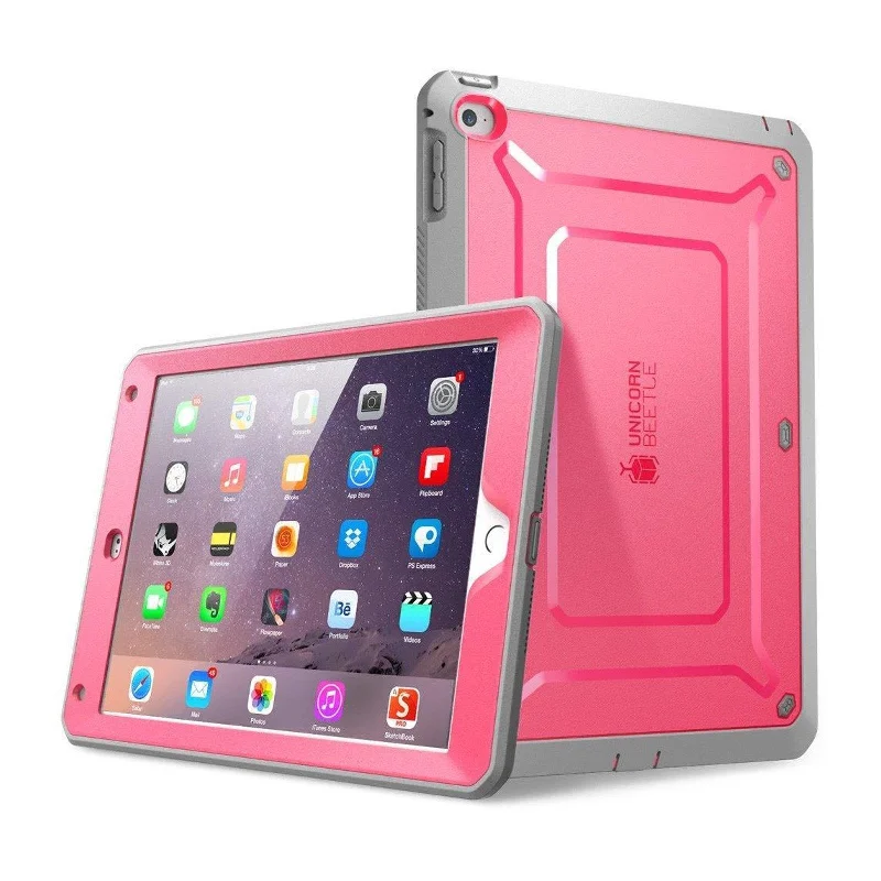 iPad Air 2 Unicorn Beetle Pro Full-Body Protective Case-Pink