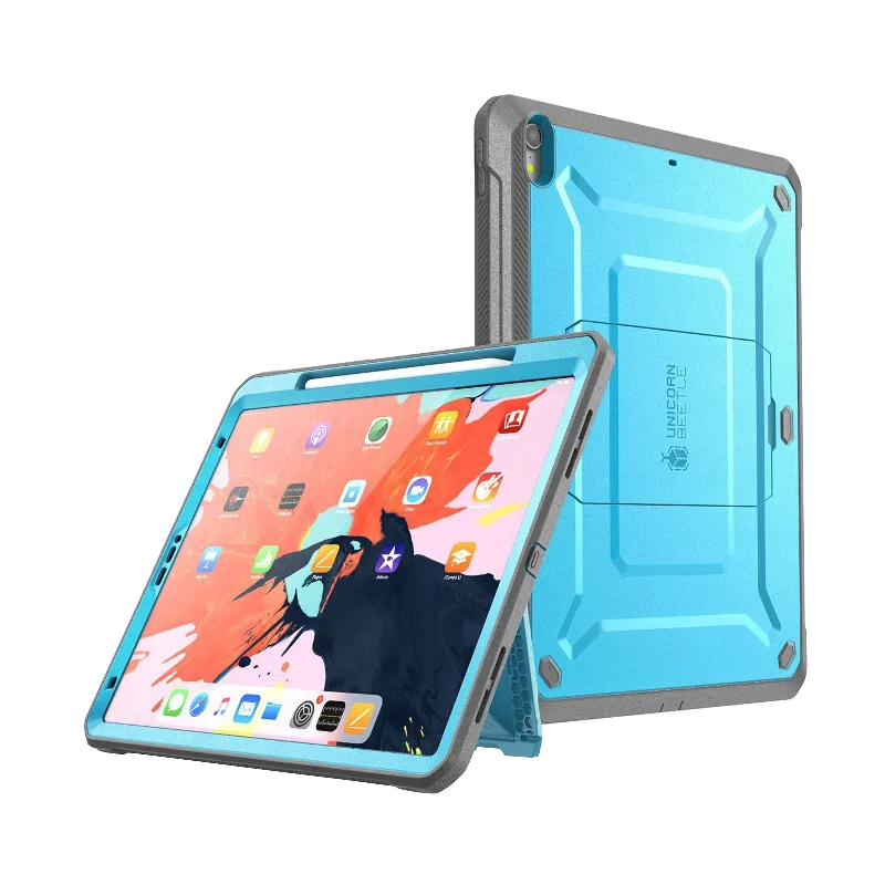 iPad Pro 11 inch (2018) Unicorn Beetle Pro Full Body Case (Apple Pencil compatible)-Blue