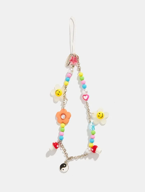 Mixed Charm Chain Beaded Strap