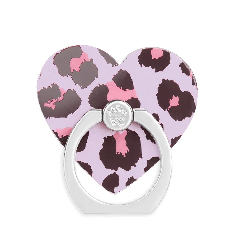 Purrfect Pink Leopard Phone Ring