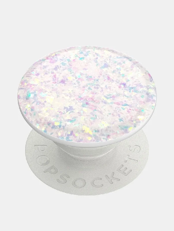 PopSockets Grips Iridescent Confetti White