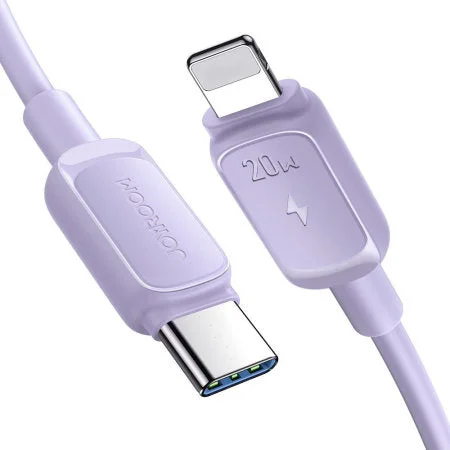 Purple 1.2m USB-C to Lightning Charge and Sync Cable