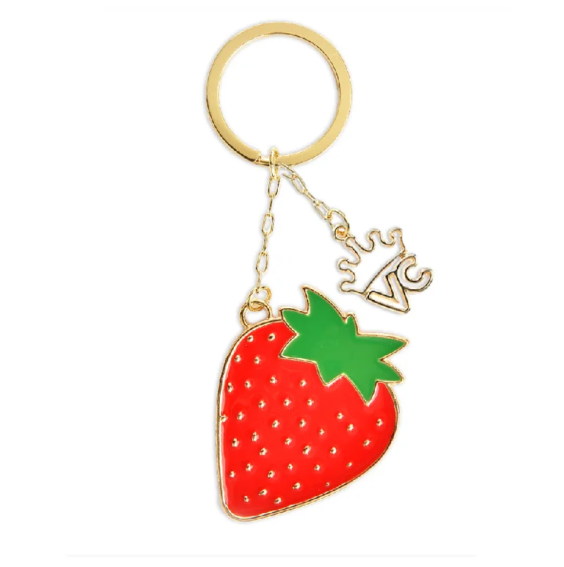 Strawberry Keychain