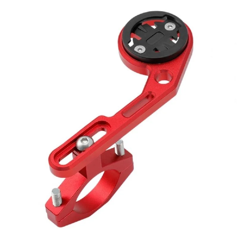 Universal aluminum alloy bicycle handlebar GPS mount - Red