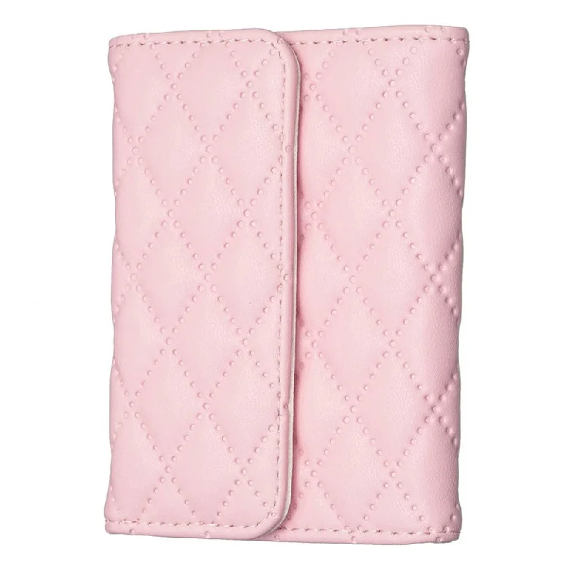 Universal leather back phone card bag - Pink