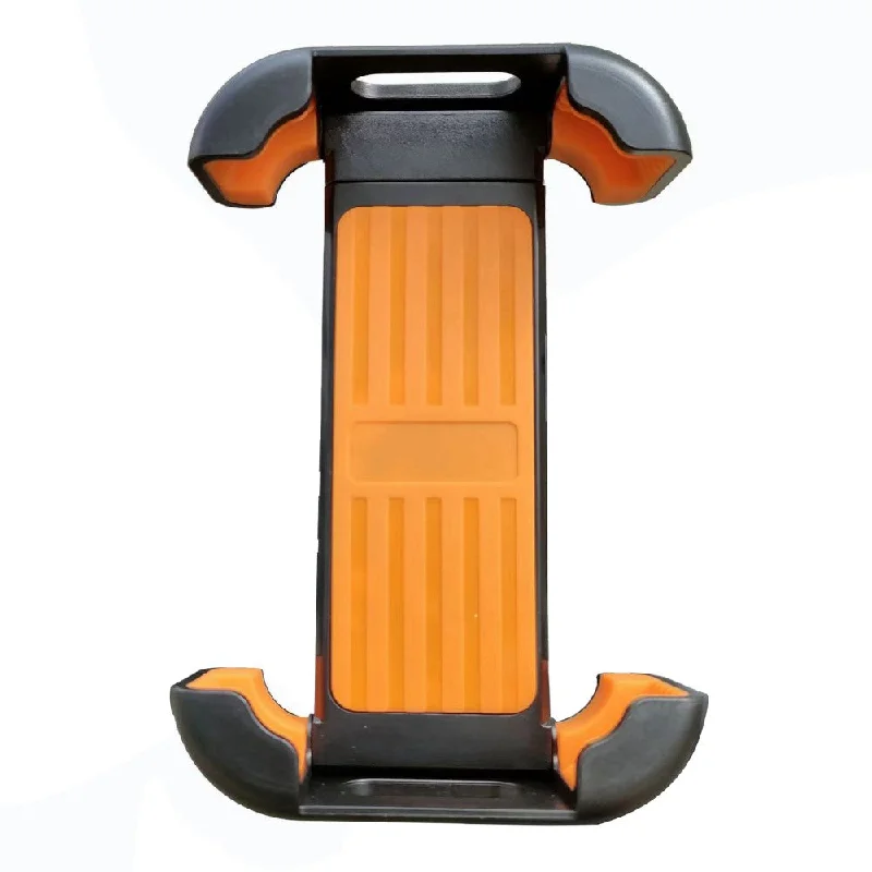 Universal motorcycle phone mount clamp - Orange